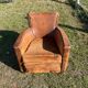1930s leather club armchair