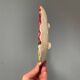 Duo de petits plats, raviers ou vide poches en barbotine