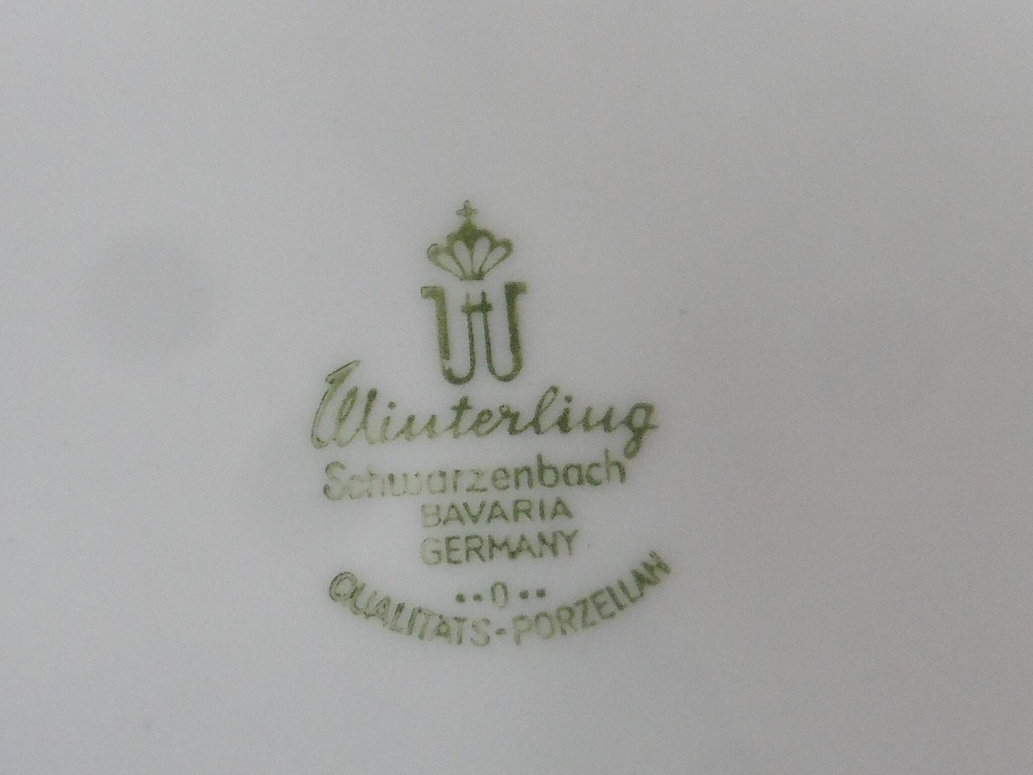 Complete coffee service bavarian porcelain germany winterling forget-me-not decor