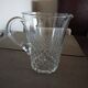 Carafe / Pitcher in cut crystal 1950s/1960s