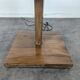 Lampadaire à tablettes moderniste en bois années 50