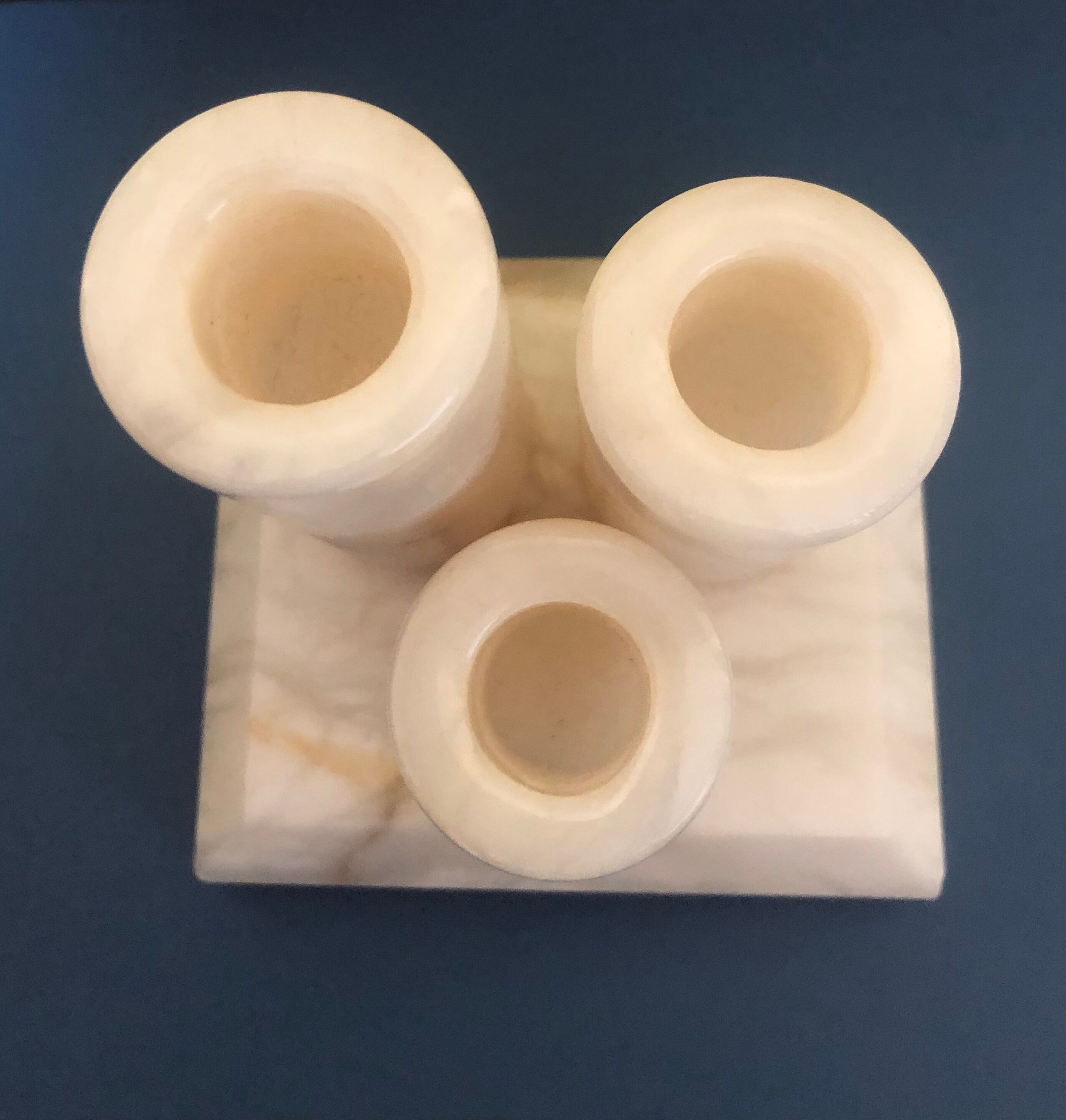 Marble candlestick
