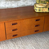 Enfilade scandinave vintage en teck, 1970