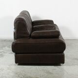 DS-85 Vintage Brown Leather Sofa by De Sede