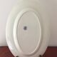Old oval white dish veillard bordeaux
