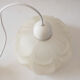 Antique satin glassware pendant lamp