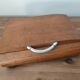 Vintage cigarette box signed Ermond with 2 integrated ashtrays.