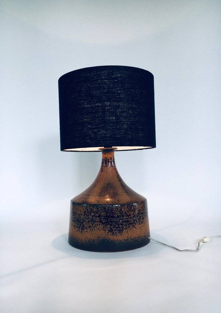 Mid-Century Scandinavian Ceramic Table Lamp from Aypot, Sweden, 1970s