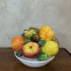 Ceramic fruit basket