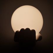 Mid Century ceramic wall lamp, 80s