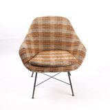 Fauteuil mid-century en fibre de verre 1960s
