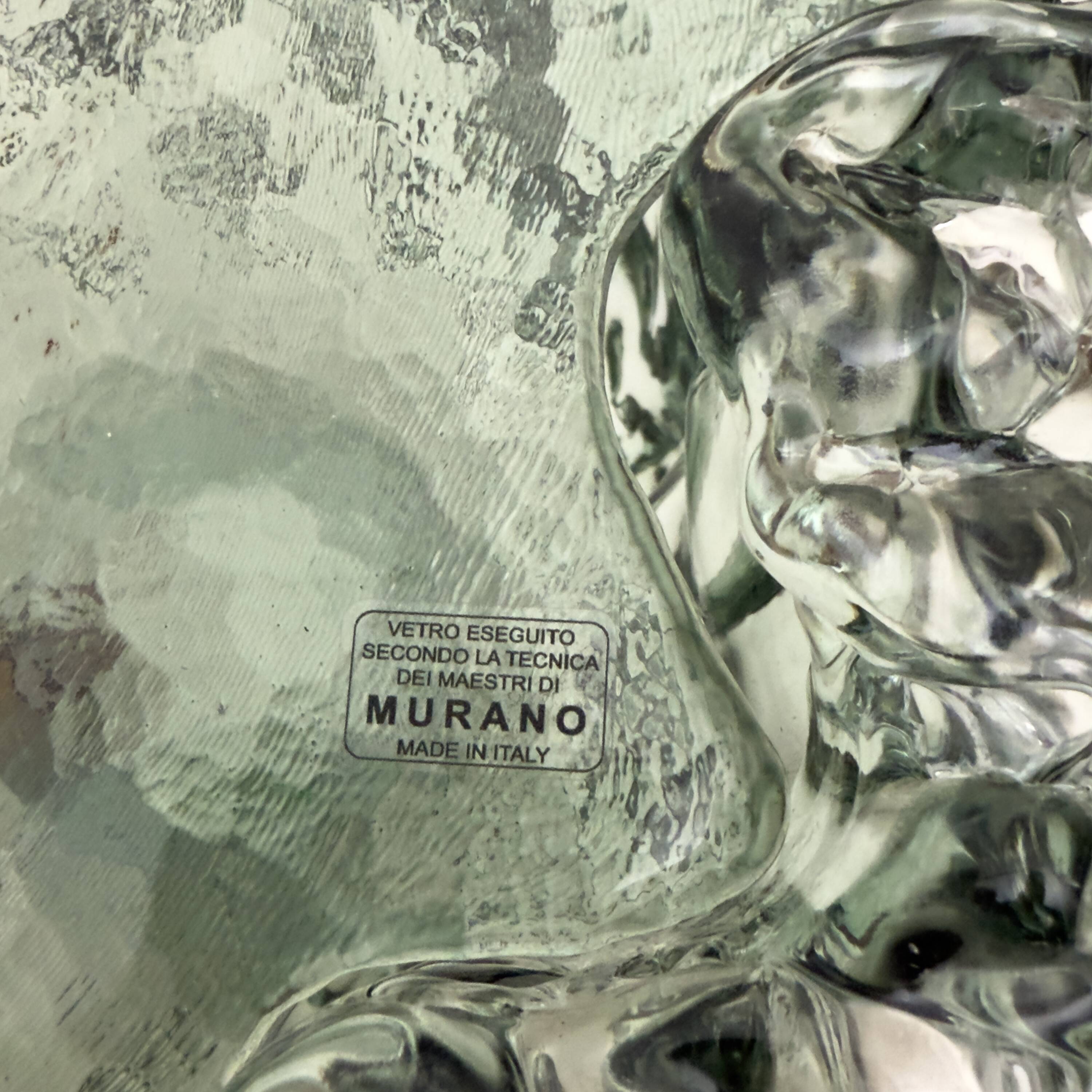 Pair of Aquamarine Murano Glass Coffee Table by Tokujin Yoshioka