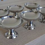 6 impeccables coupelles inox Guy Degrenne