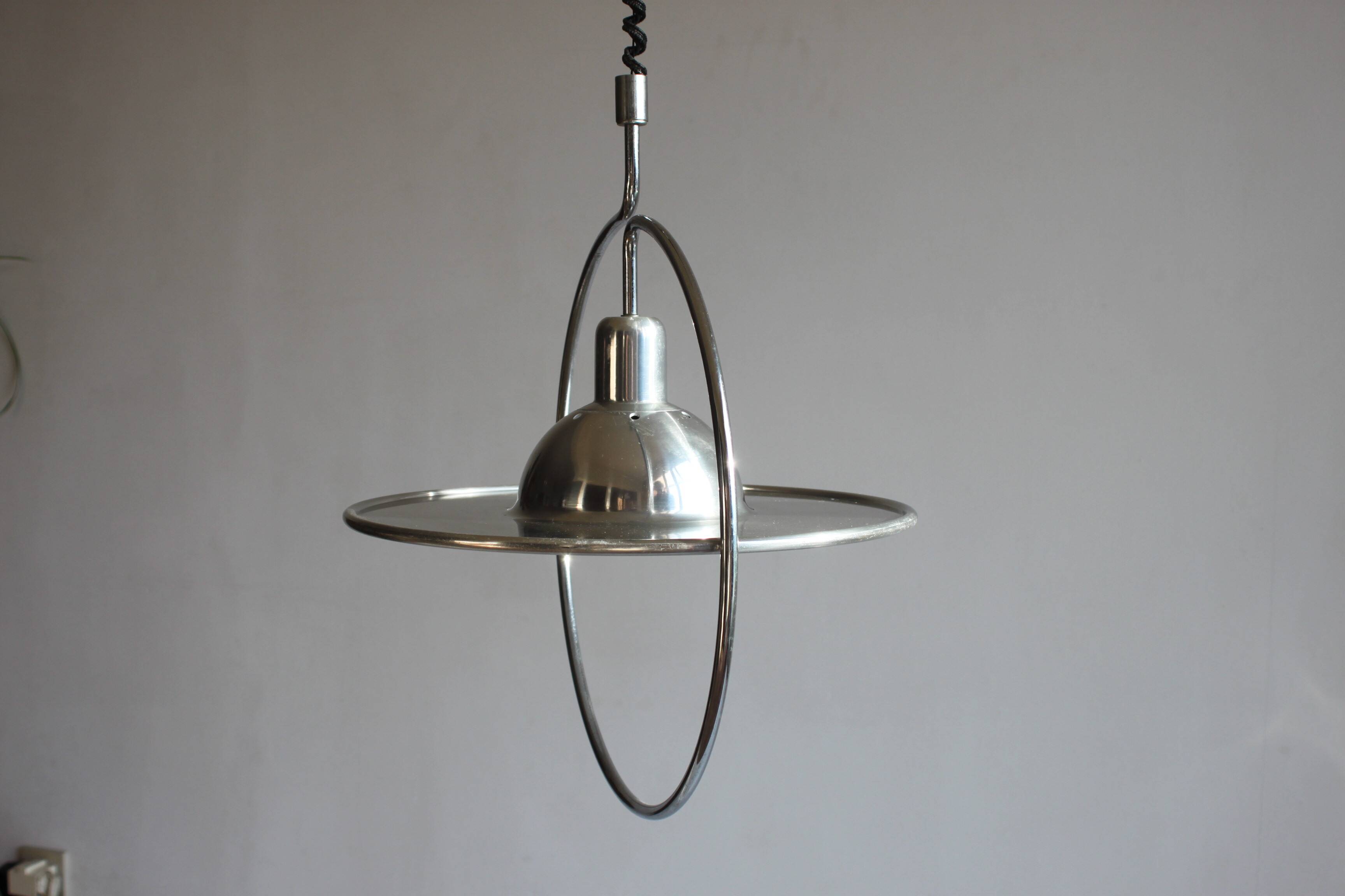 Saturn ring pendant lamp, 1970s