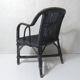 Vintage children's size rattan armchair