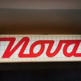 Vintage illuminated sign Nova