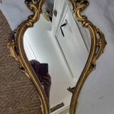 Miroir bois doré Louis XV (71×41cm)