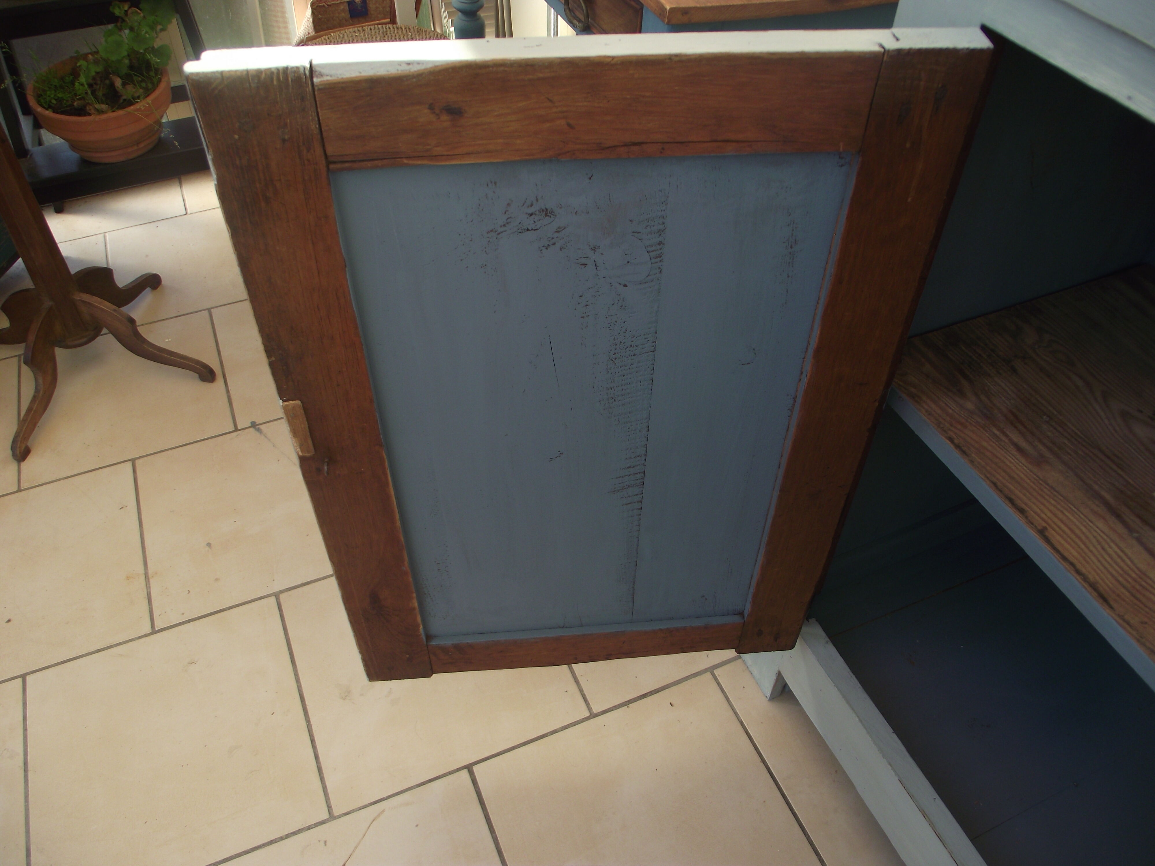 Parisian sideboard in painted fir