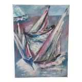 Oil on canvas Simone Fougere