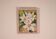 Original Swedish oil on panel from the mid-century – white lilies