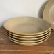 6 deep plates in stoneware