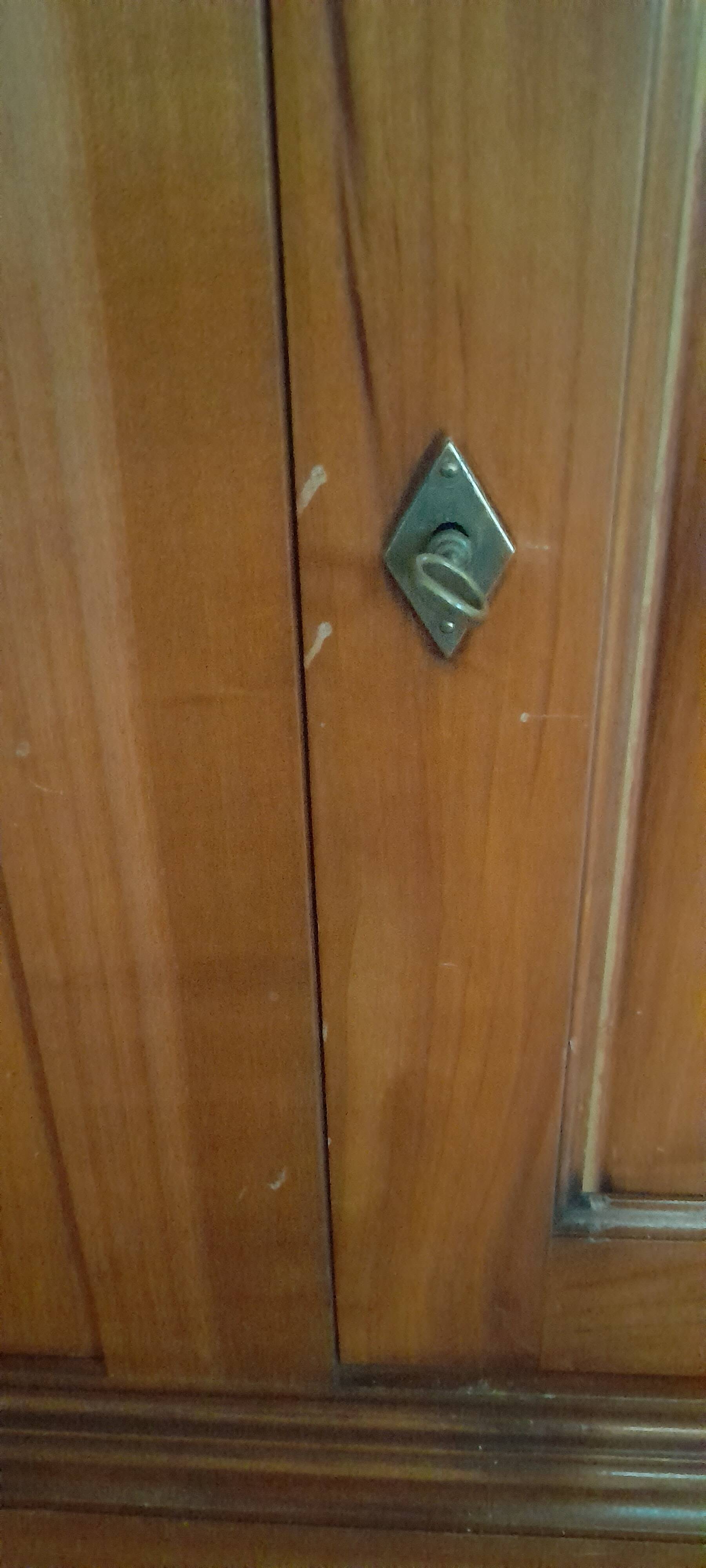 3-door wooden sideboard