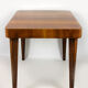 Walnut folding dining table by Jindrich Halabala for UP Zavody, 1940s