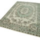 Turkish hand-knotted antique 1980s beige rug 177 cm x 280 cm