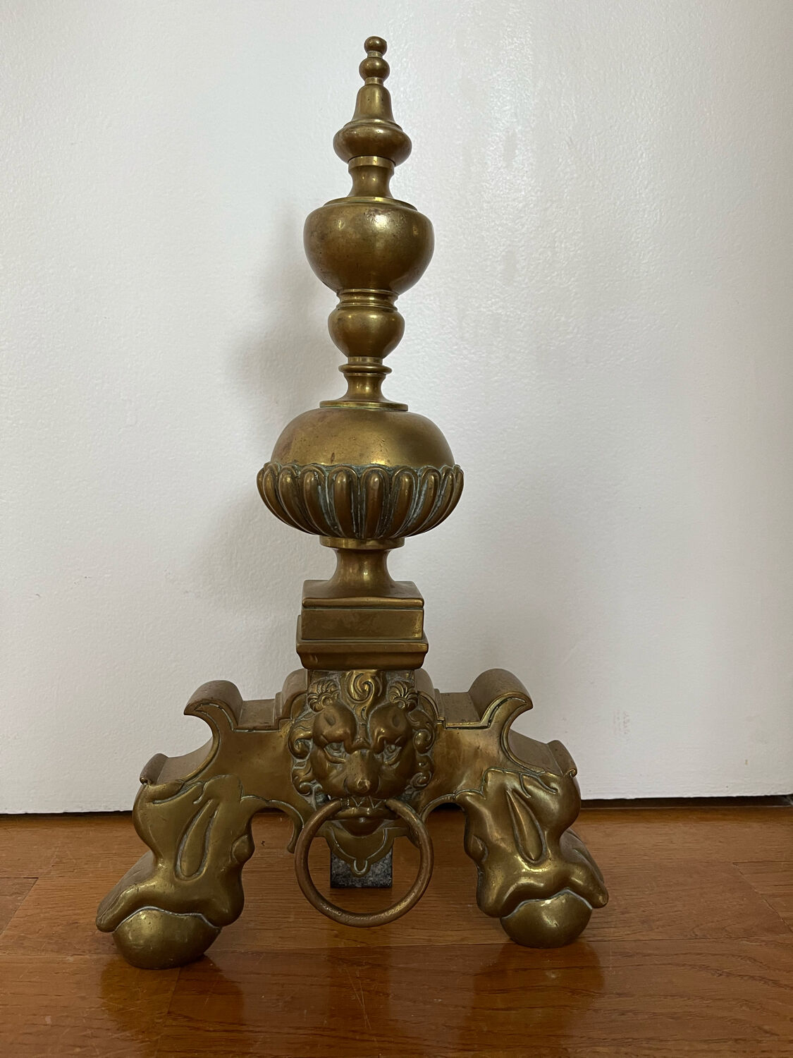 Pair of antique chenets