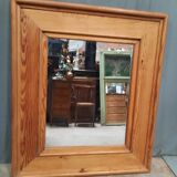 Rectangular mirror pitchpin frame