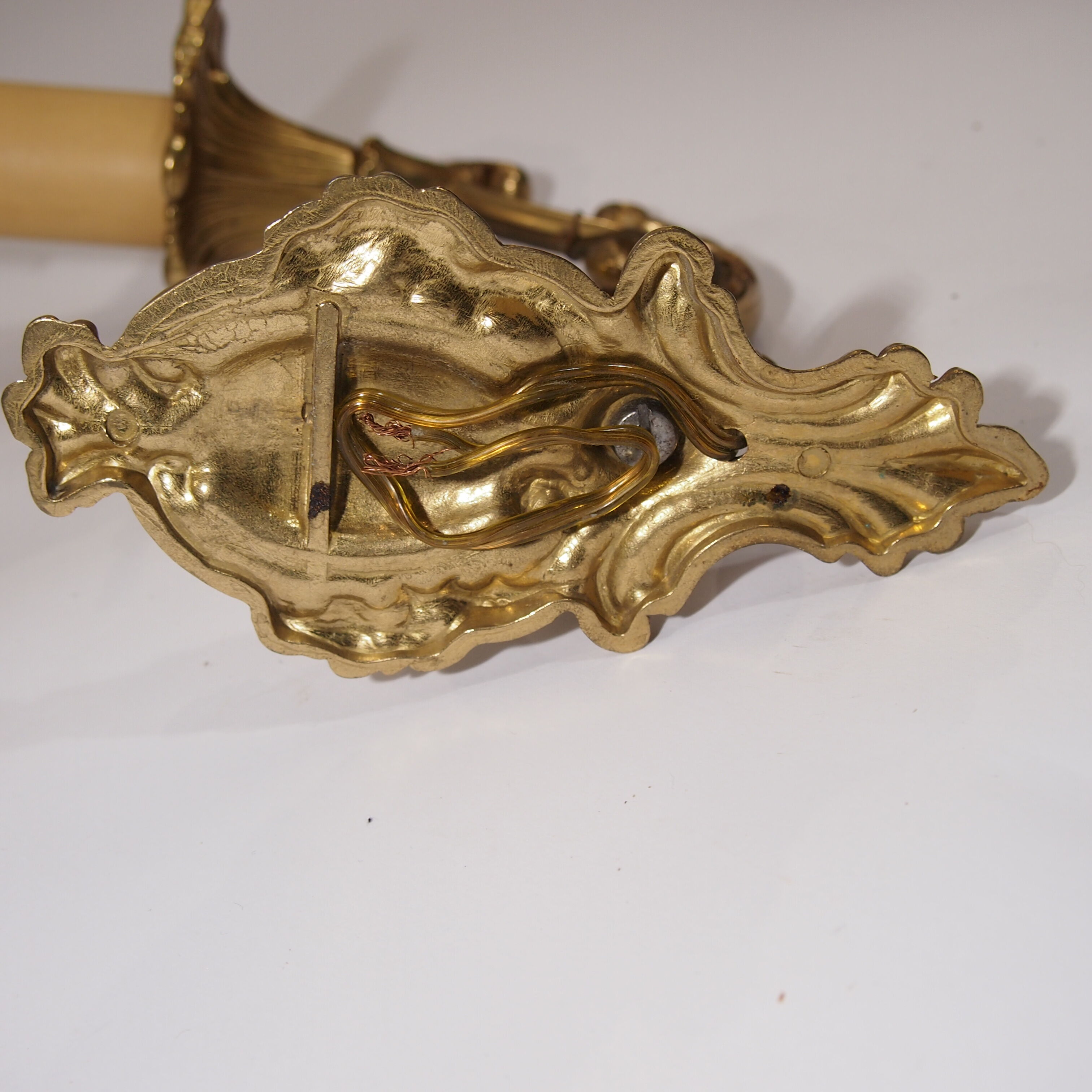 Pair of vintage wall sconces