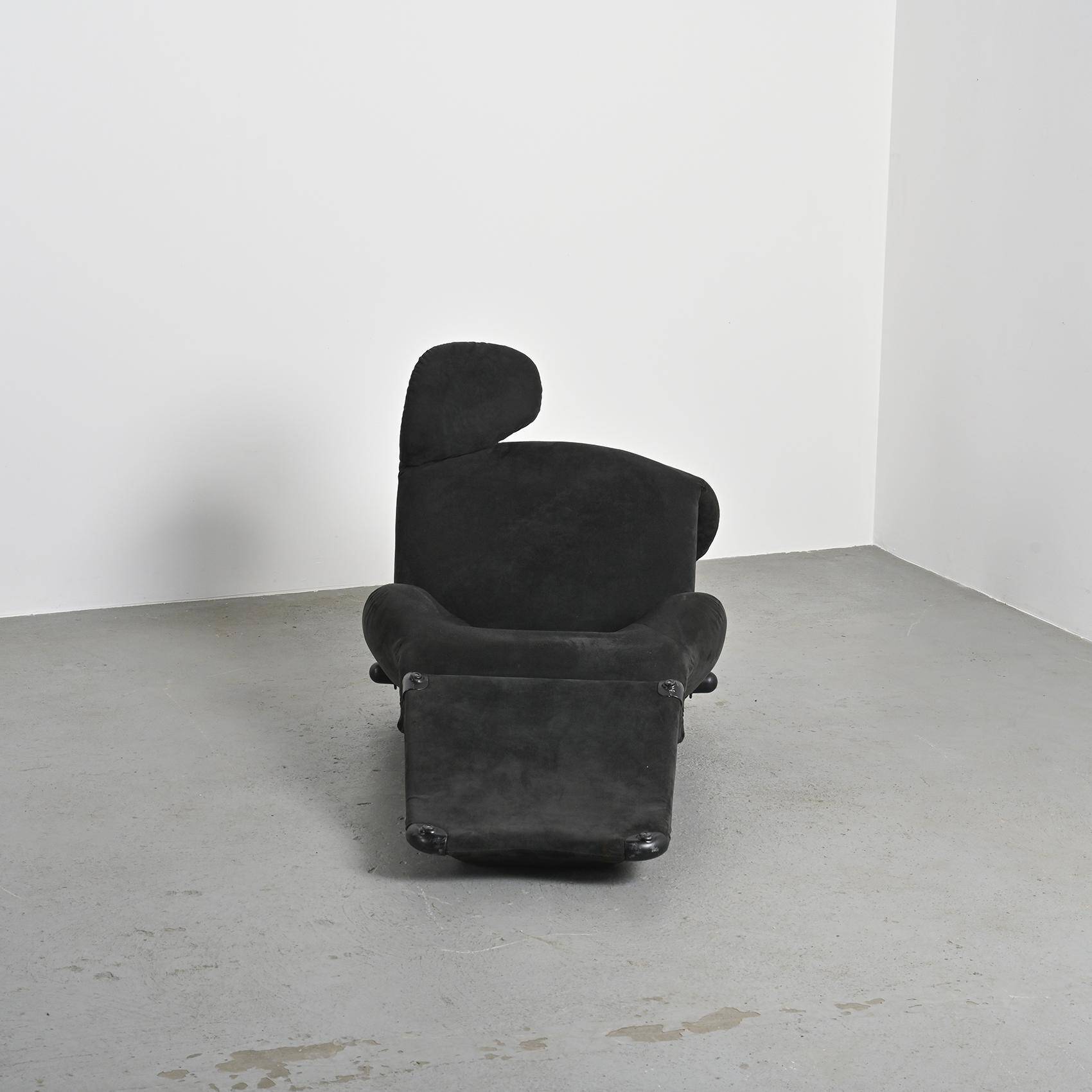 Modular armchair "Wink" by Toshiyuki Kita, Cassina edition, Italy, circa 1980