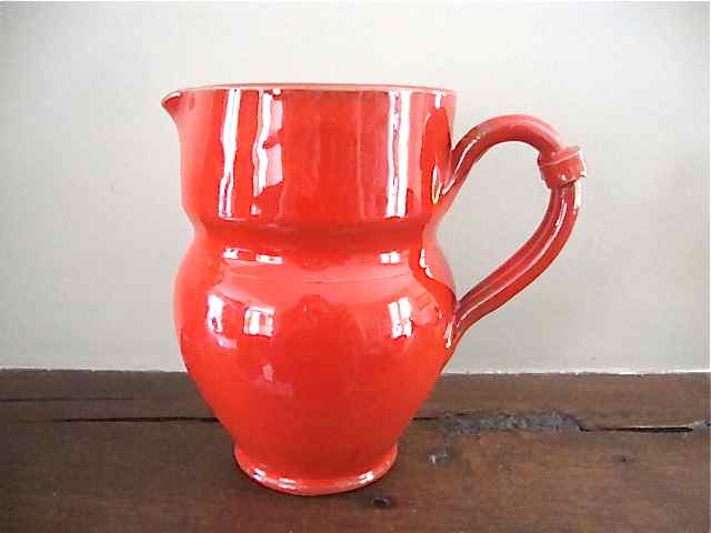 Small ceramic pitcher