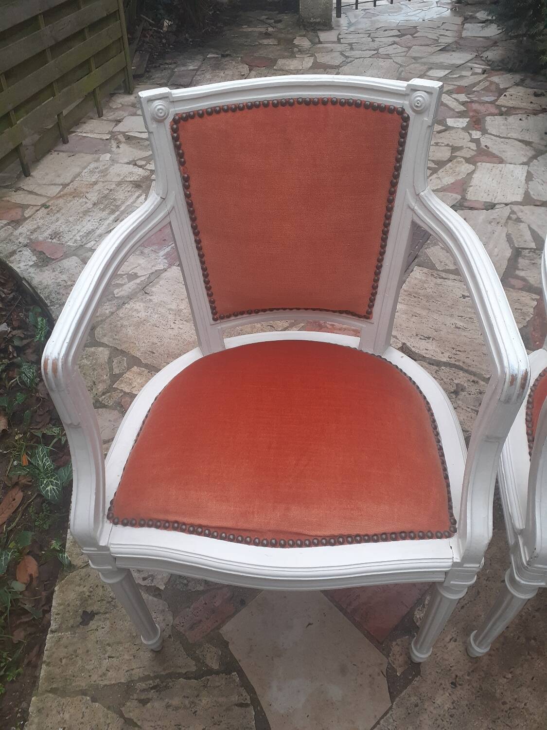 Louis XVI style armchair