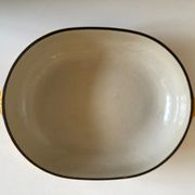 Oven dish Enzo Mari for Cocotte Le Creuset La Mama 1970 Italian design