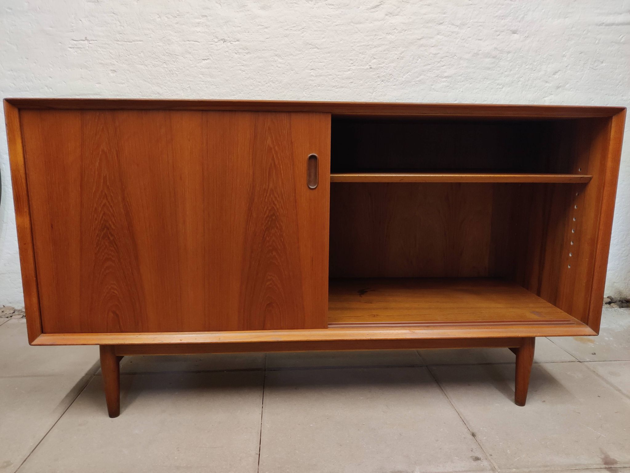 Danish teak enfilade OS11 by Arne Vodder for Sibast Furniture