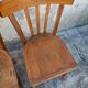 Série de 4 chaises de bistrot Luterma 1950