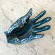 Empty pocket ceramic ring fat lava signed vallauris 70s