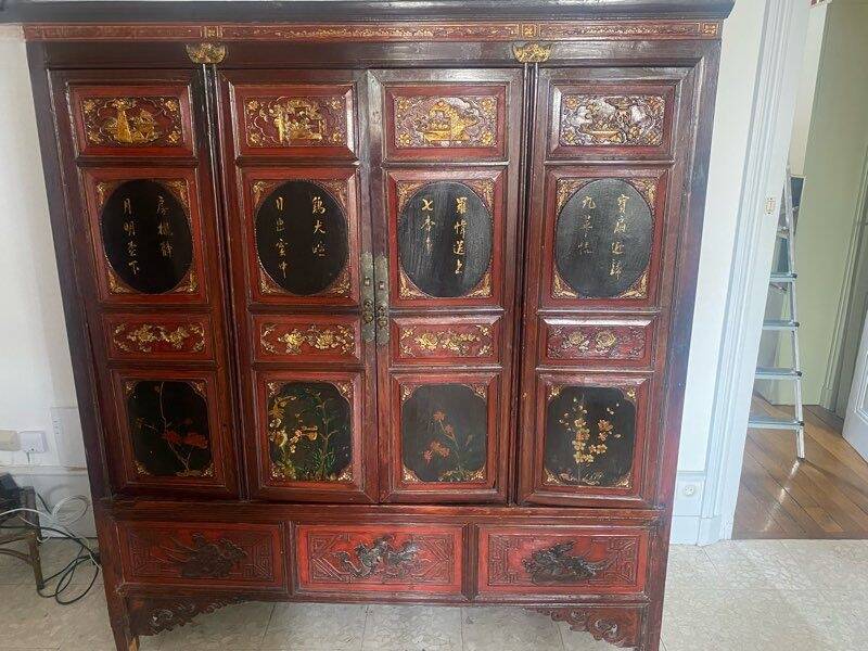 Meuble chinois authentique de Wenzhou