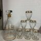 Decanter and digestive glasses