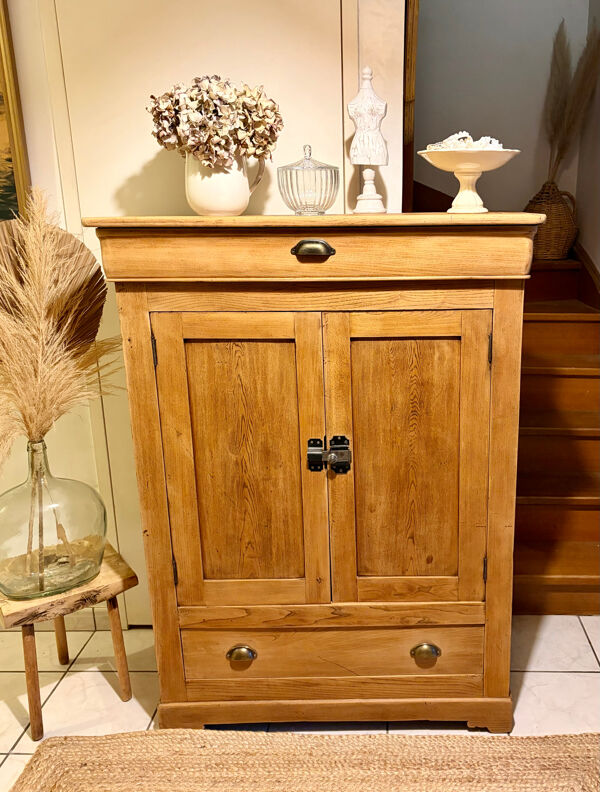 Grand confiturier bois brut