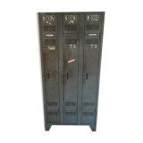 Old vintage industrial wardrobe