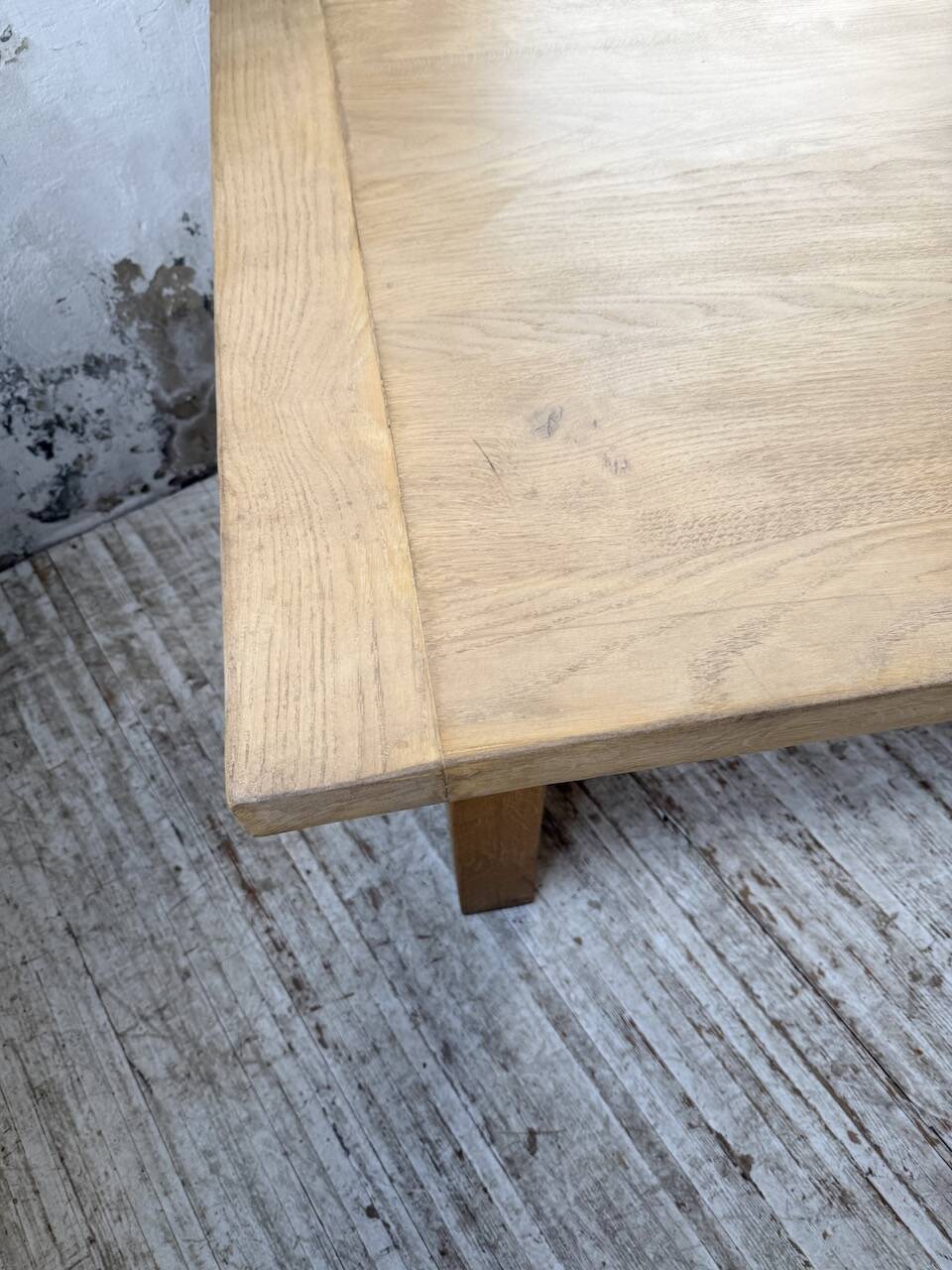 XXL solid oak farmhouse table 3.5m