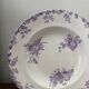 Vintage assiette creuse terre de fer Longwy Hanoï
