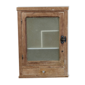 Armoire murale vitrée, années 60