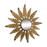 Mirror wrought iron sun