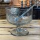 Punch cup and ladle in blown glass - BIOT