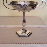 Silver metal centerpiece