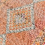 3x11 Pale Orange Turkish Vintage Runner, 86x327