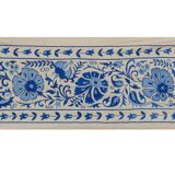 Hand knotted rug, vintage Turkish rug 52x188 cm
